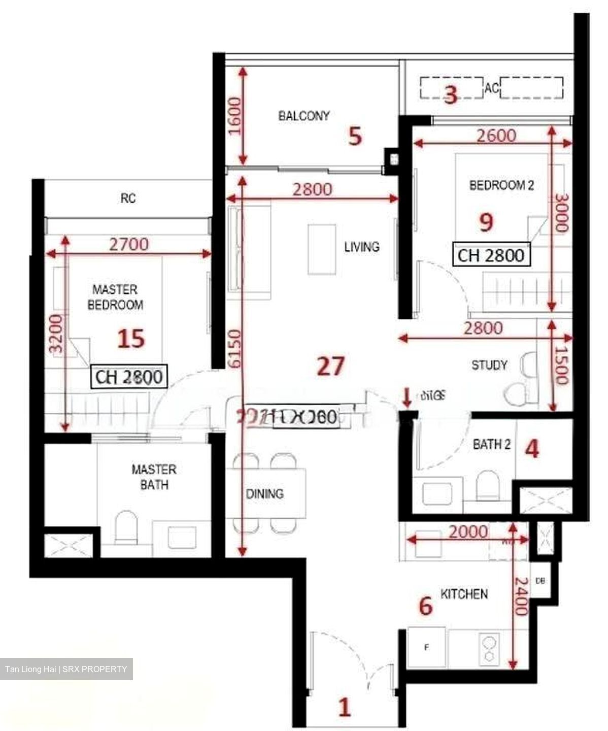 Lentor Hills Residences (D26), Apartment #622159561